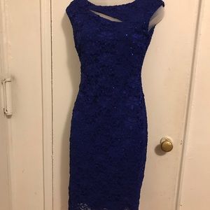 Elegant Blue Dress
